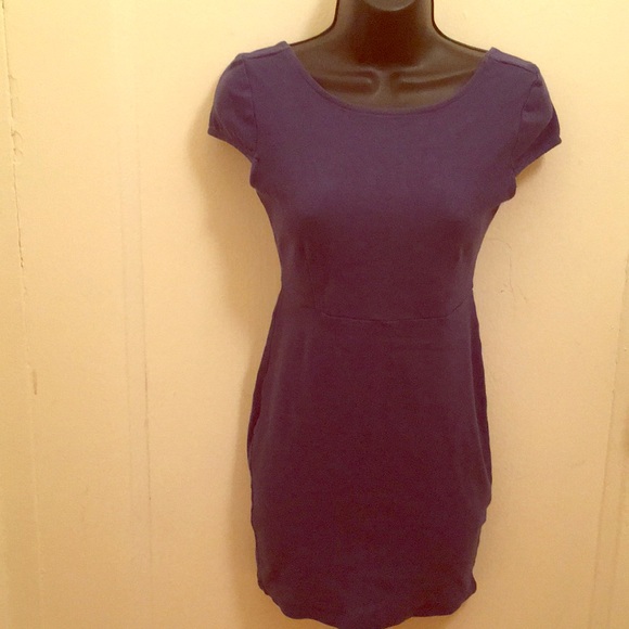 F21 Blue Dress - Picture 1 of 4